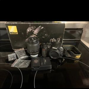 Nikon professional camera set